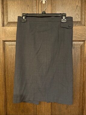 Vintage Y2K BCBGMaxAzria Classic Women's Gray Pencil Skirt size 4